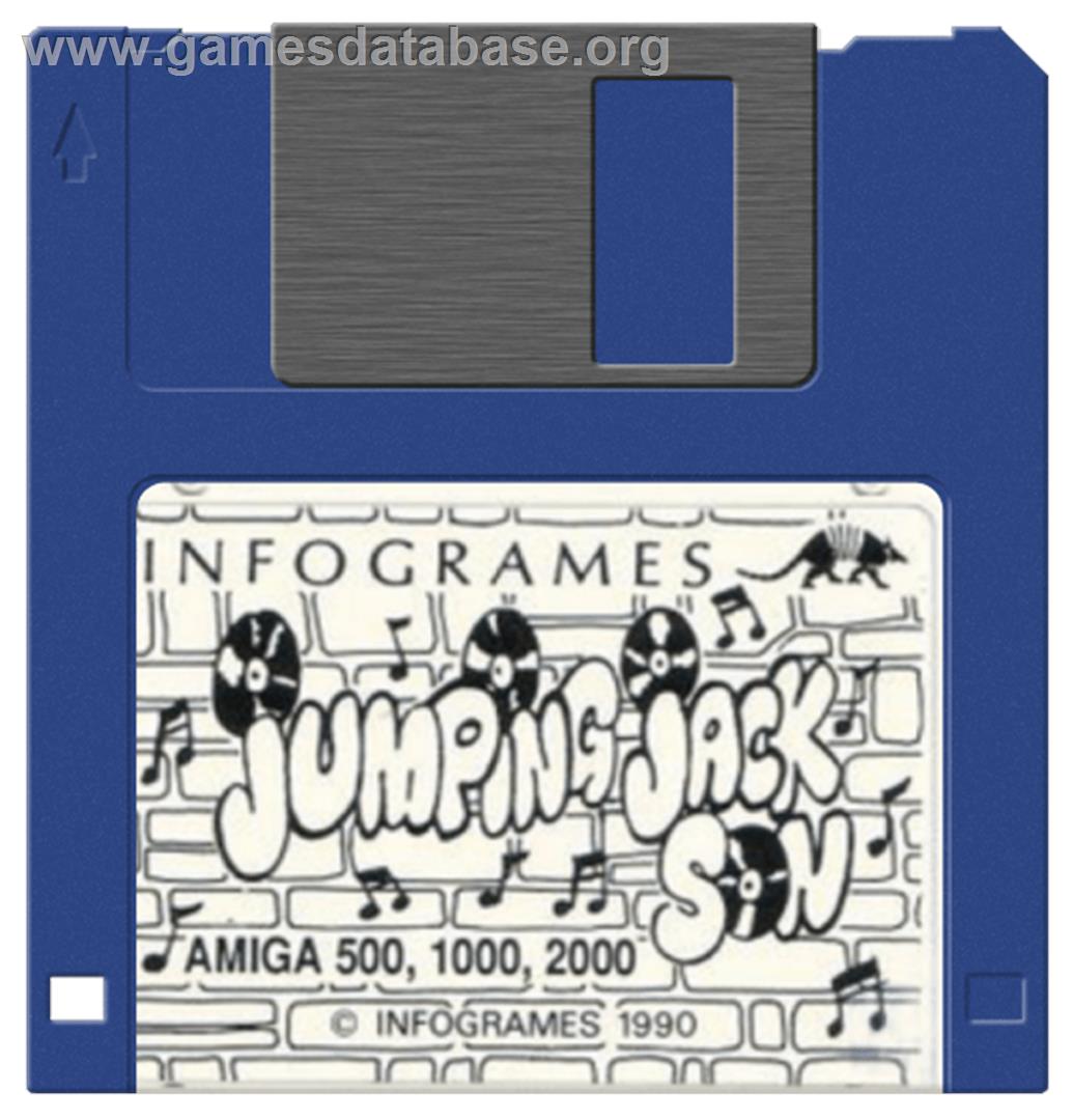 Jumping Jack Son - Commodore Amiga - Artwork - Cartridge