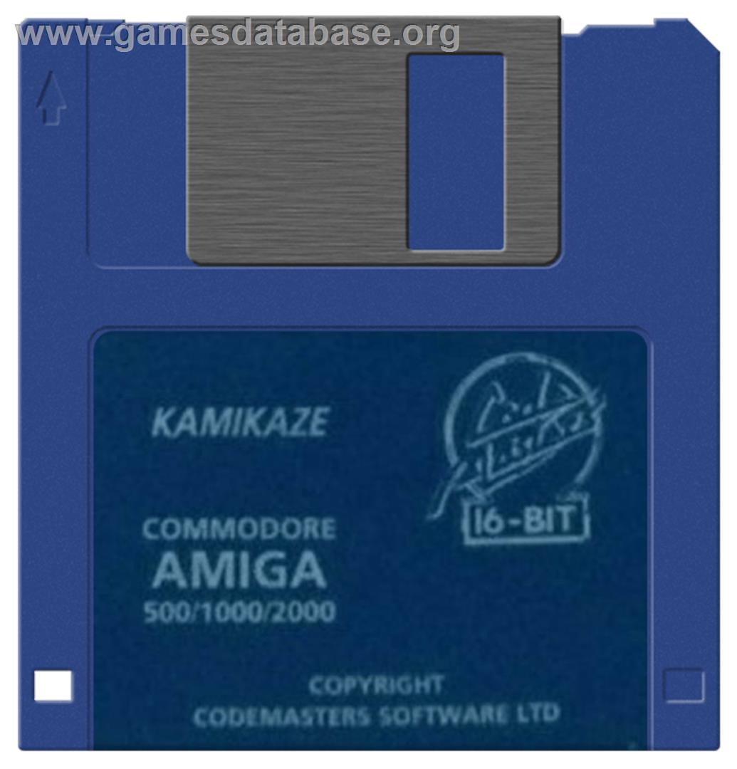 Kamikaze - Commodore Amiga - Artwork - Cartridge