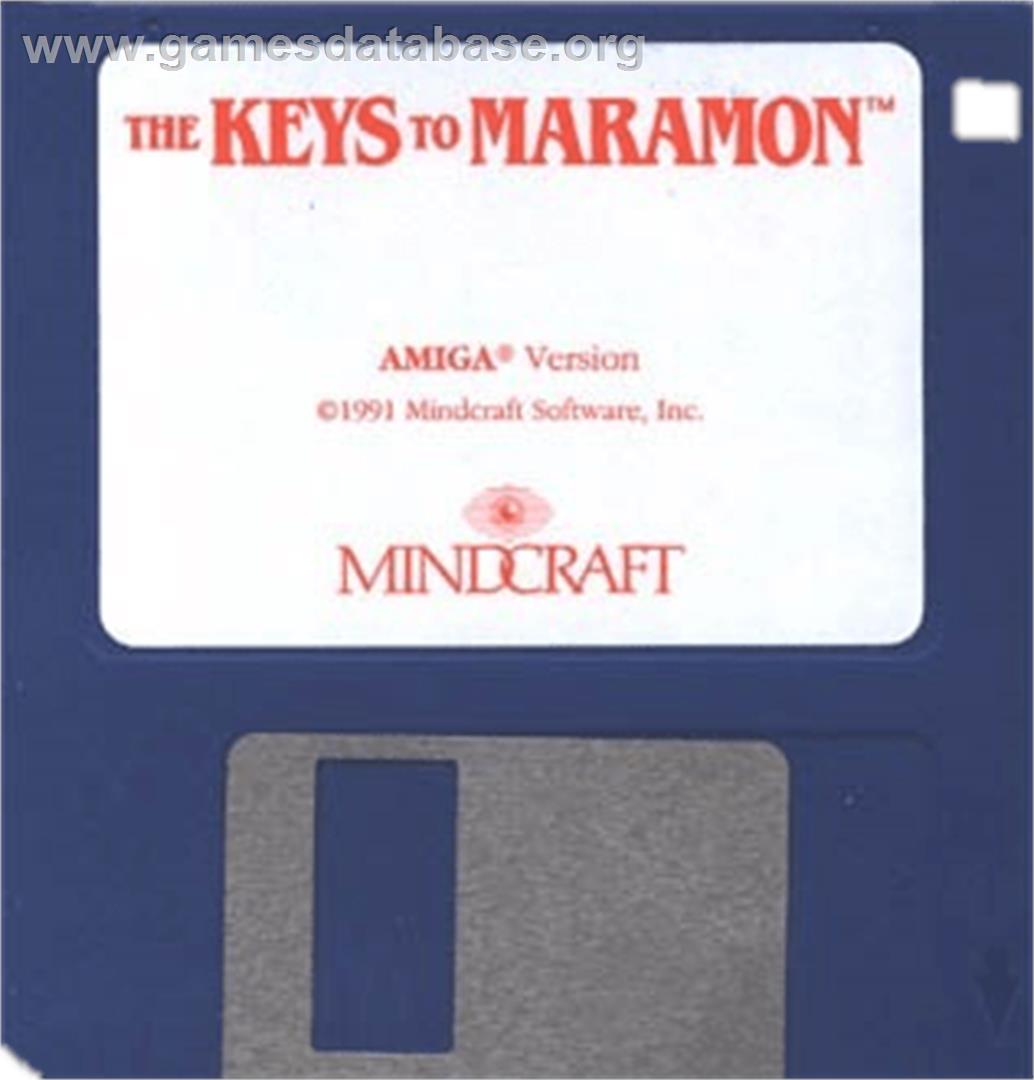 Keys to Maramon - Commodore Amiga - Artwork - Cartridge