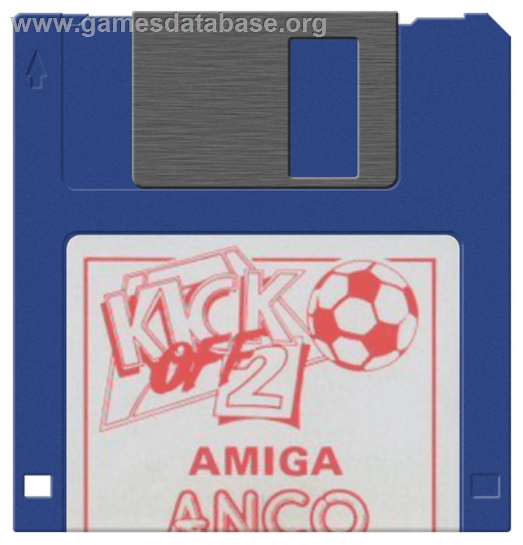 Kick Off 2 - Commodore Amiga - Artwork - Cartridge