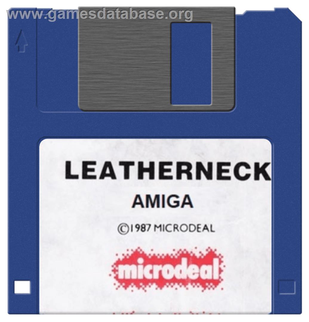 Leatherneck - Commodore Amiga - Artwork - Cartridge