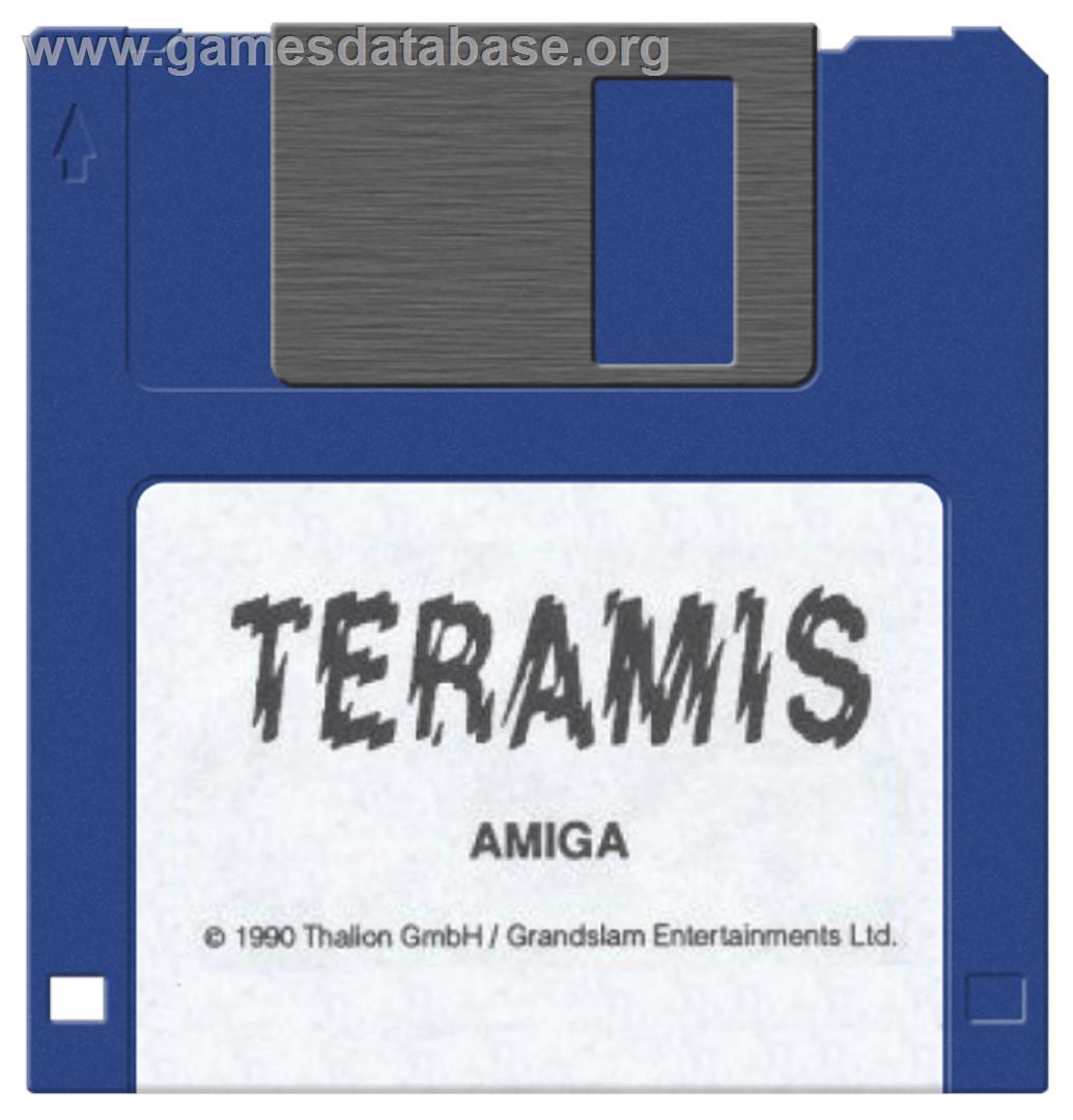 Leavin' Teramis - Commodore Amiga - Artwork - Cartridge