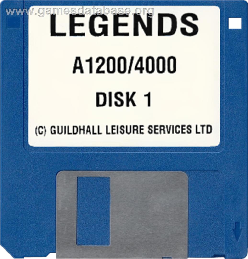 Legends - Commodore Amiga - Artwork - Cartridge