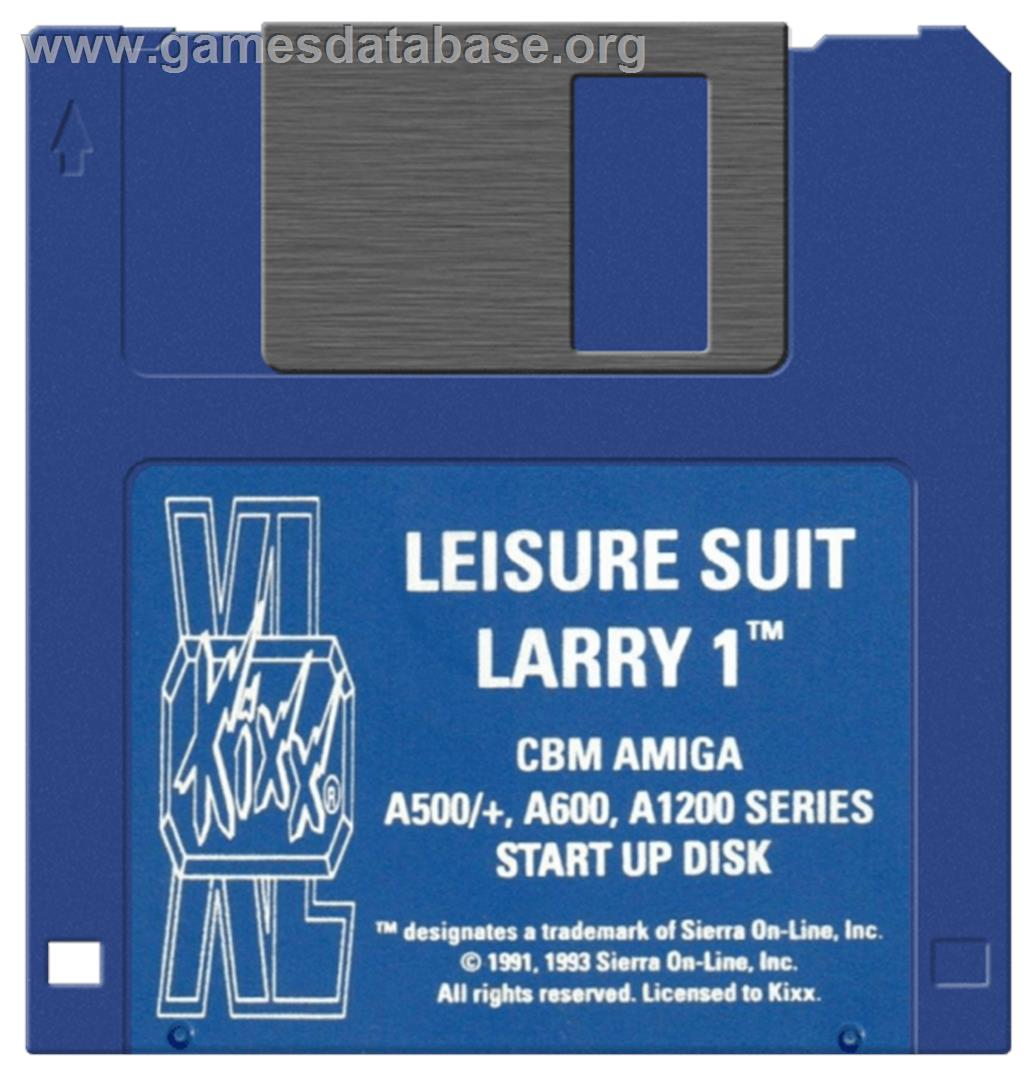 Leisure Suit Larry: Triple Pack - Commodore Amiga - Artwork - Cartridge