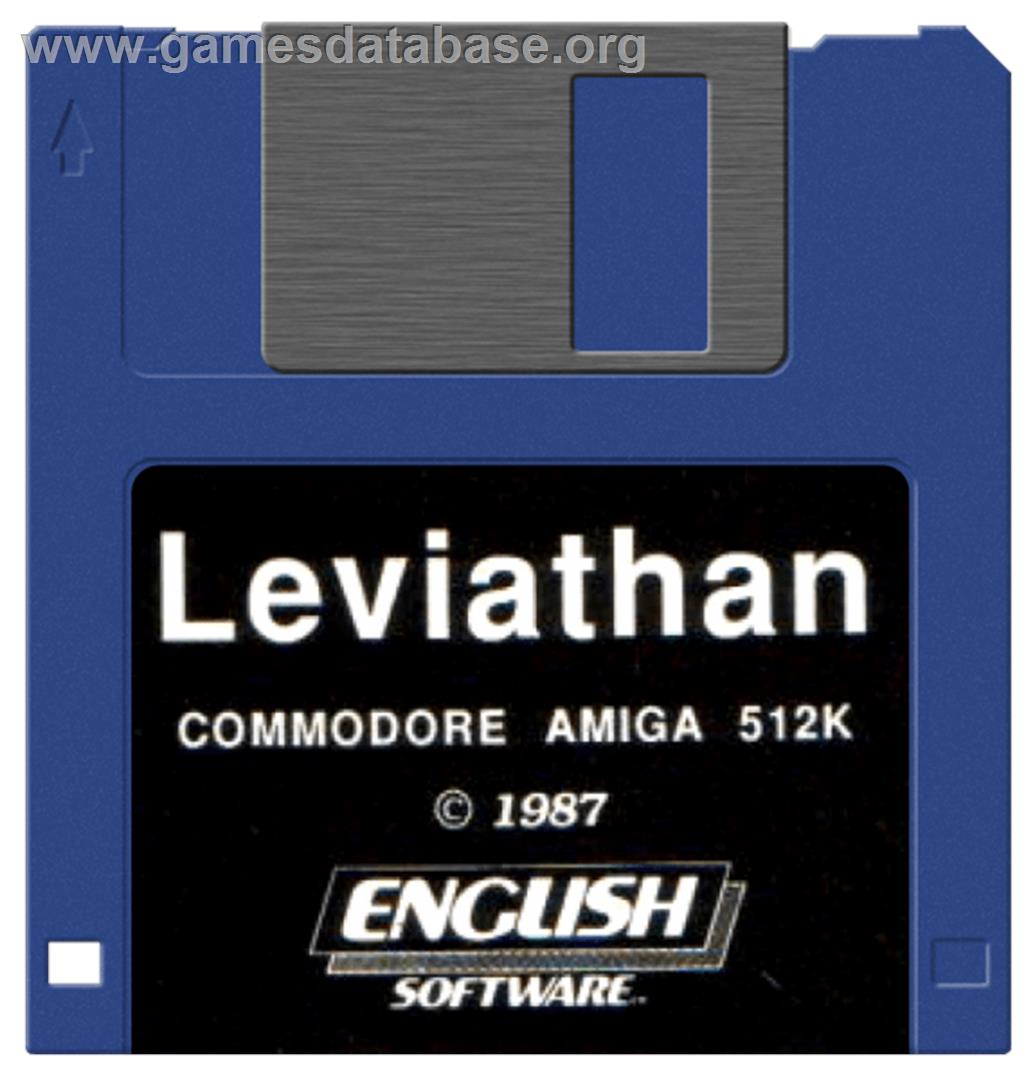 Leviathan - Commodore Amiga - Artwork - Cartridge