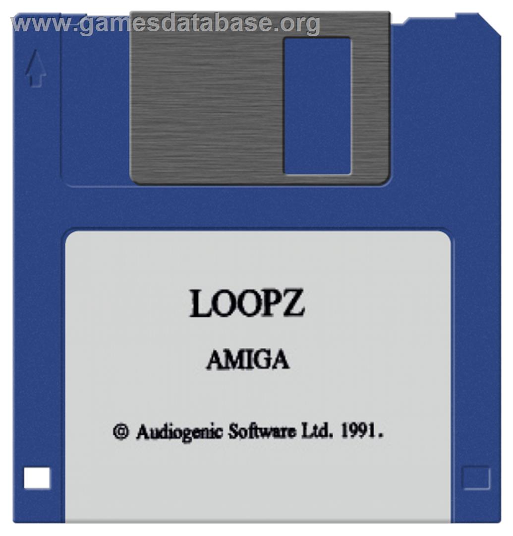 Loopz - Commodore Amiga - Artwork - Cartridge