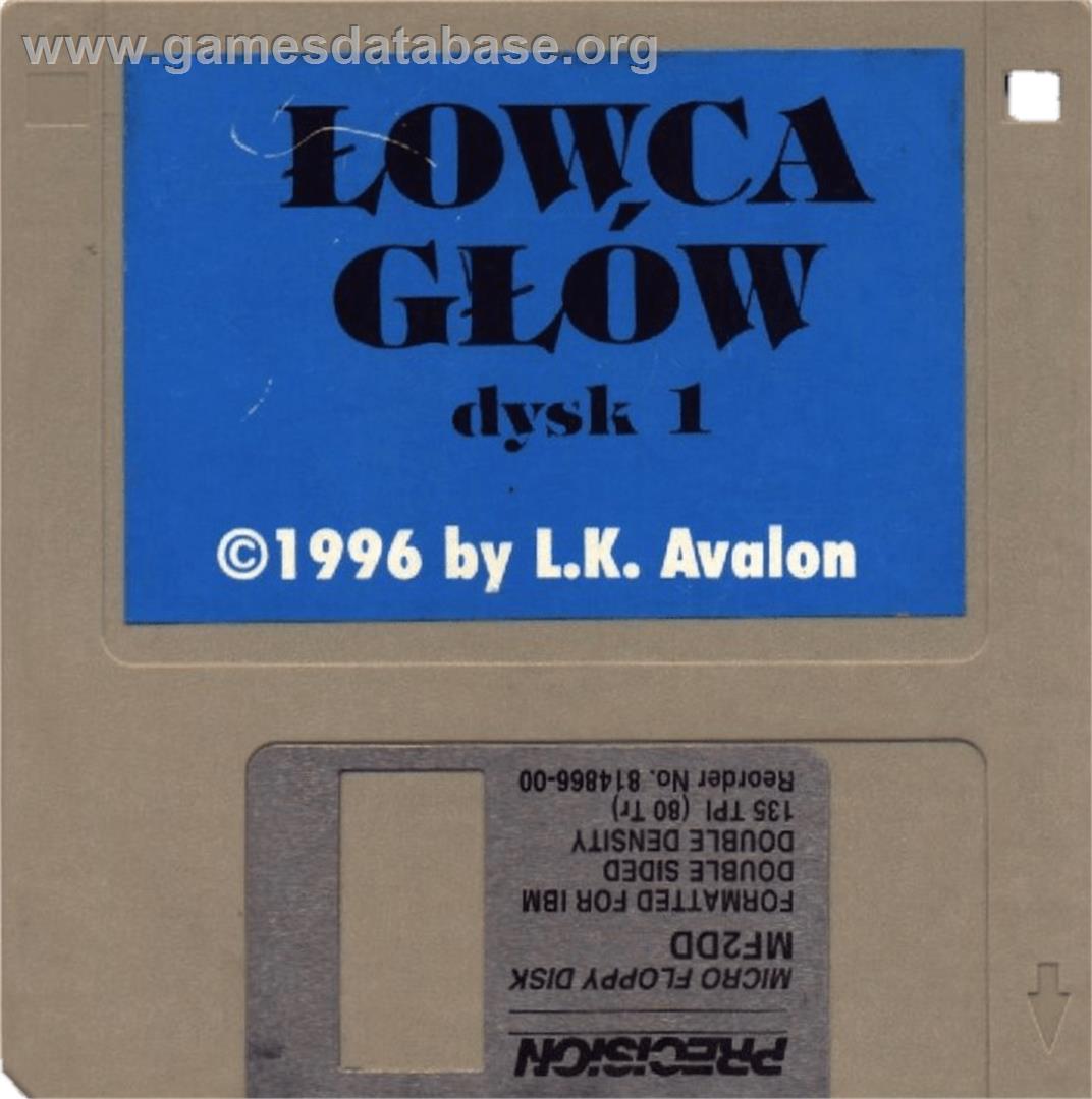 Lowca glów - Commodore Amiga - Artwork - Cartridge