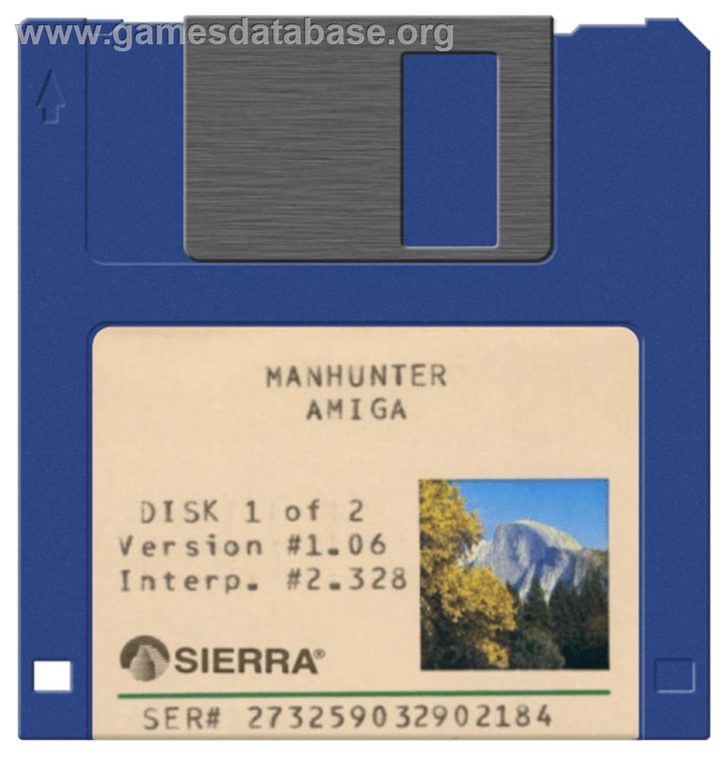 Manhunter: New York - Commodore Amiga - Artwork - Cartridge