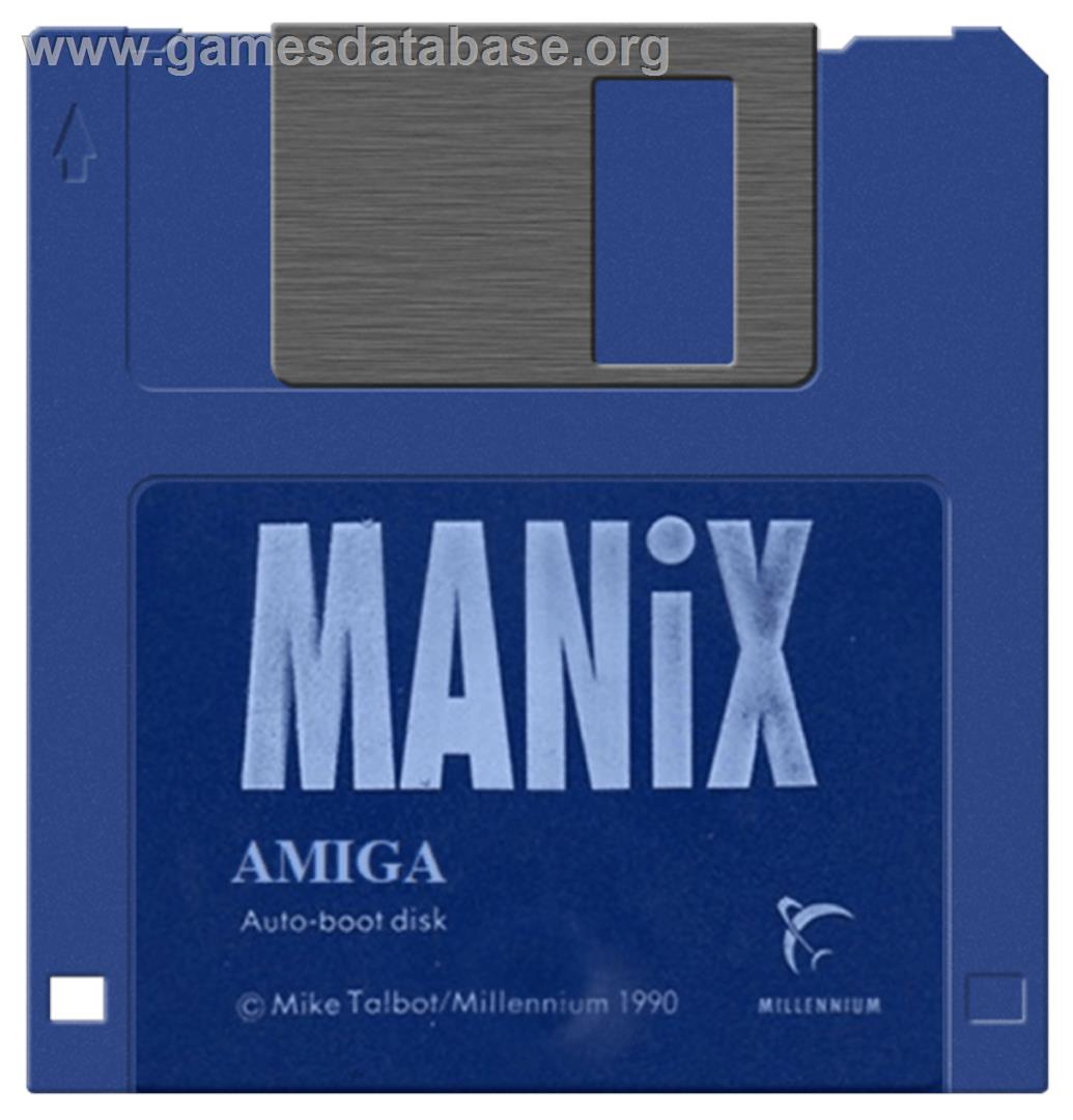 Manix - Commodore Amiga - Artwork - Cartridge