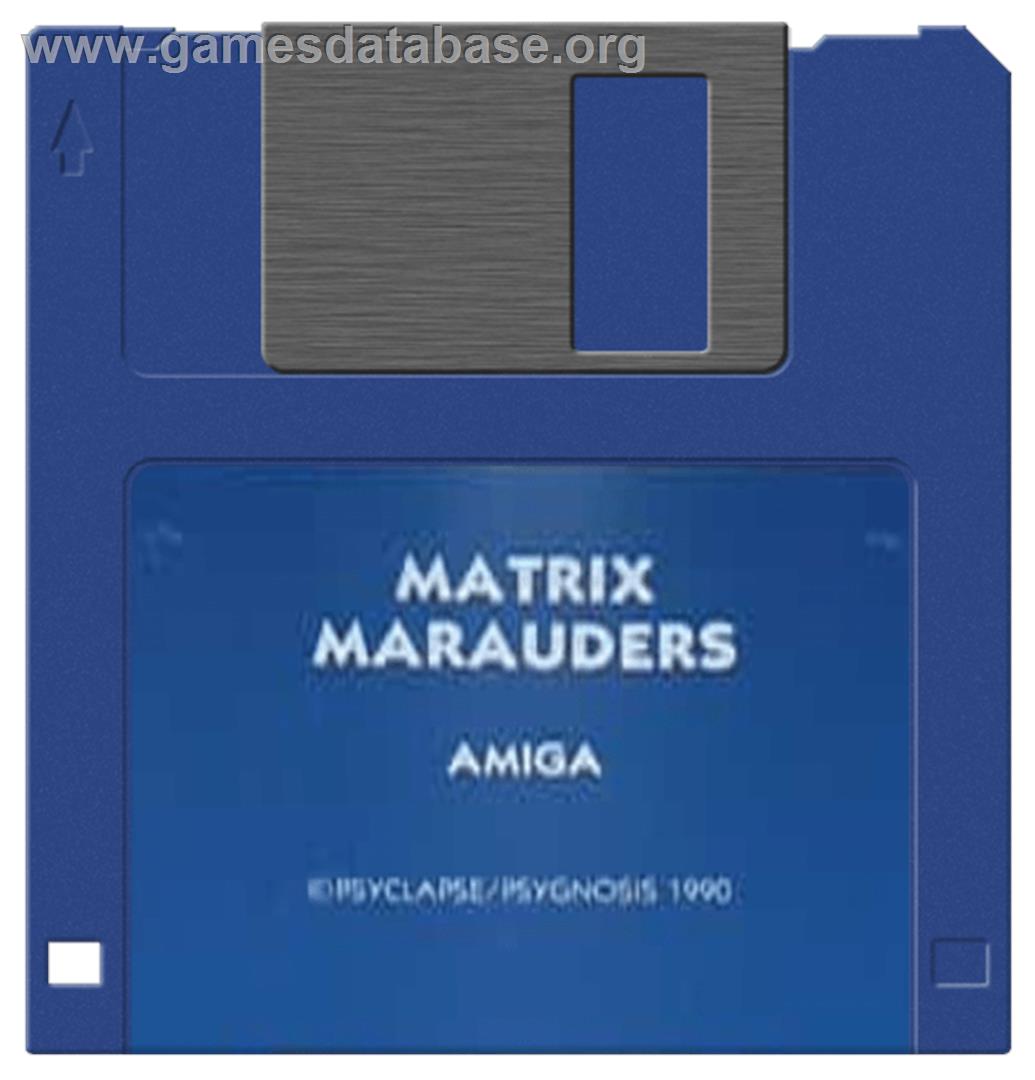 Matrix Marauders - Commodore Amiga - Artwork - Cartridge