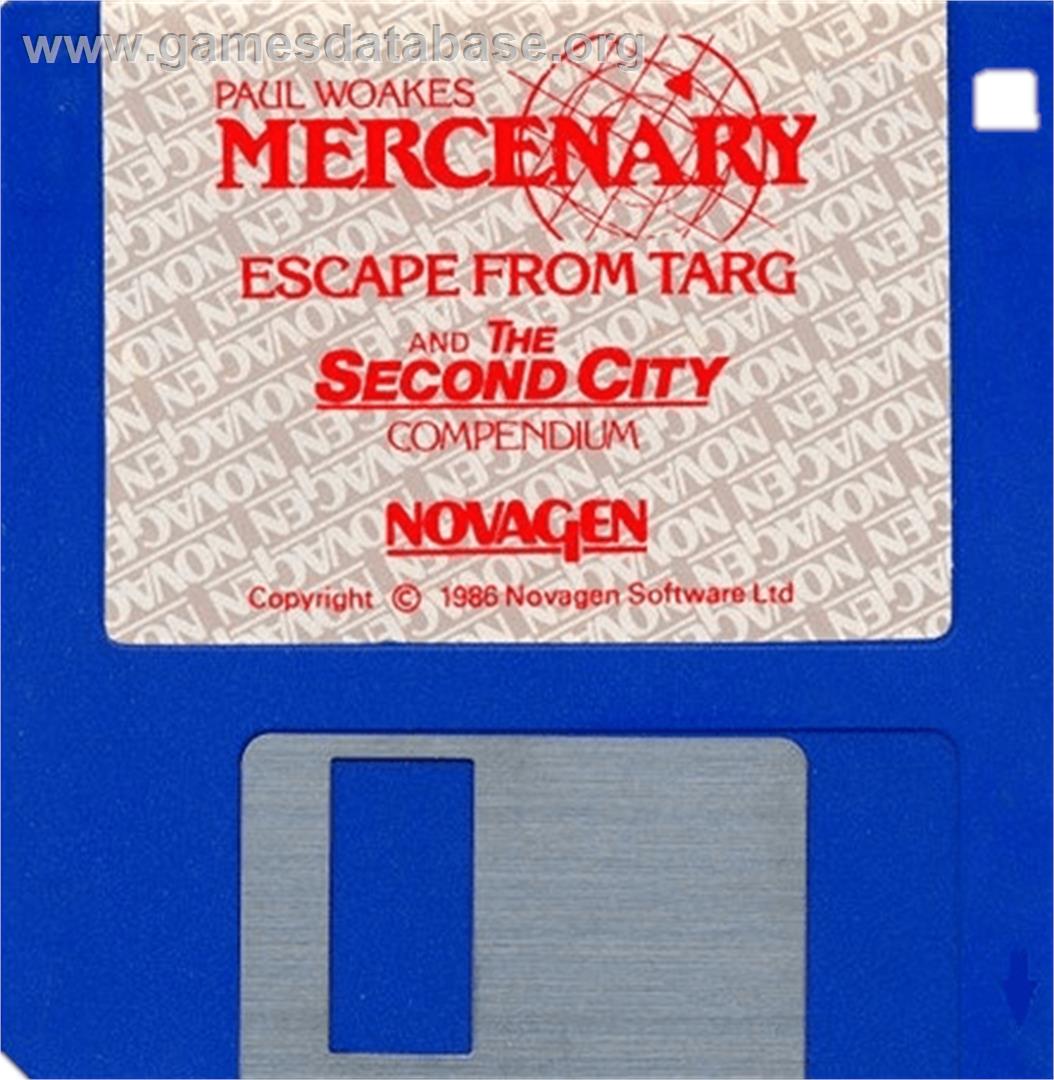 Mercenary - Compendium Edition - Commodore Amiga - Artwork - Cartridge
