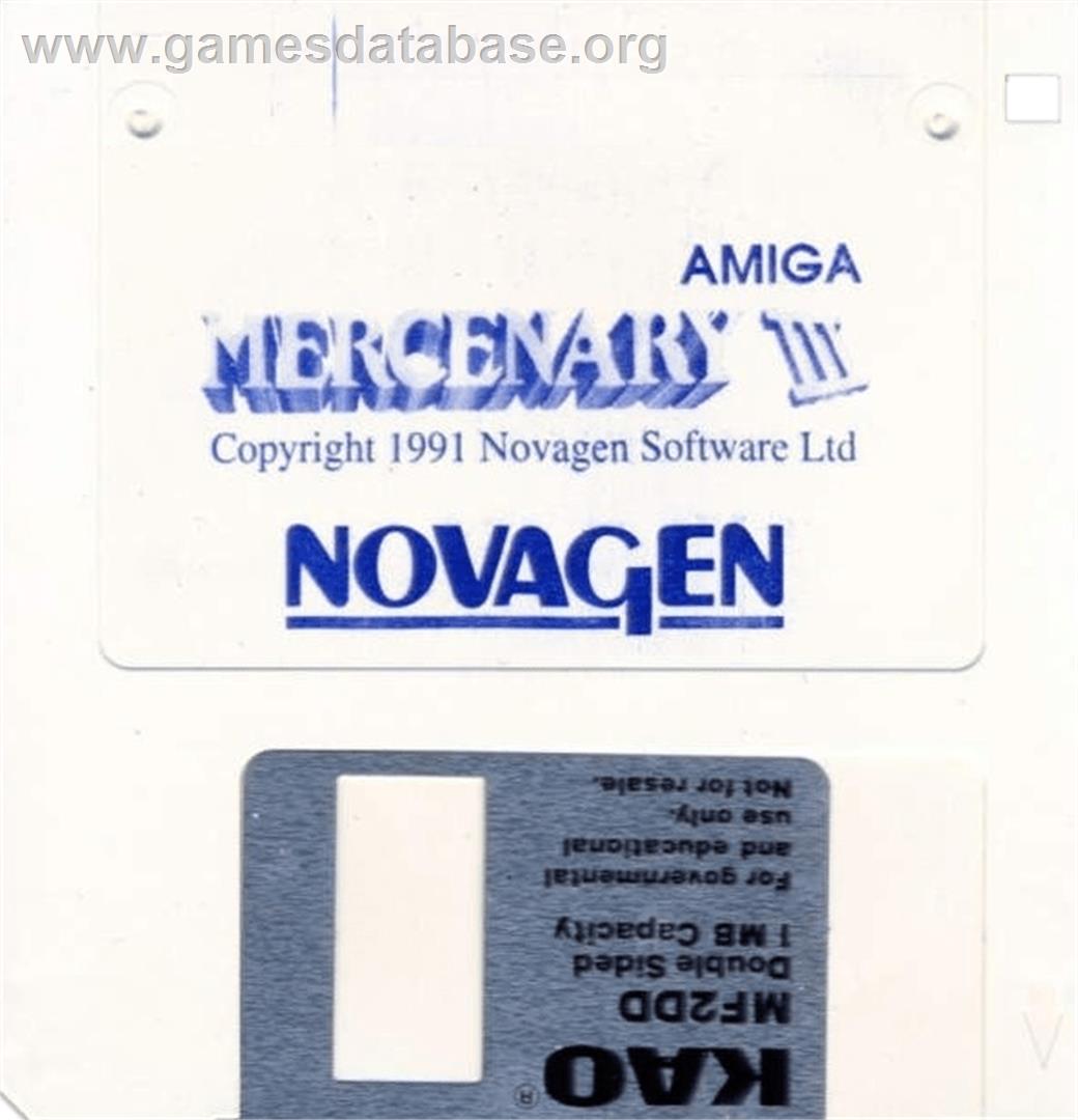 Mercenary III : The Dion Crisis - Commodore Amiga - Artwork - Cartridge