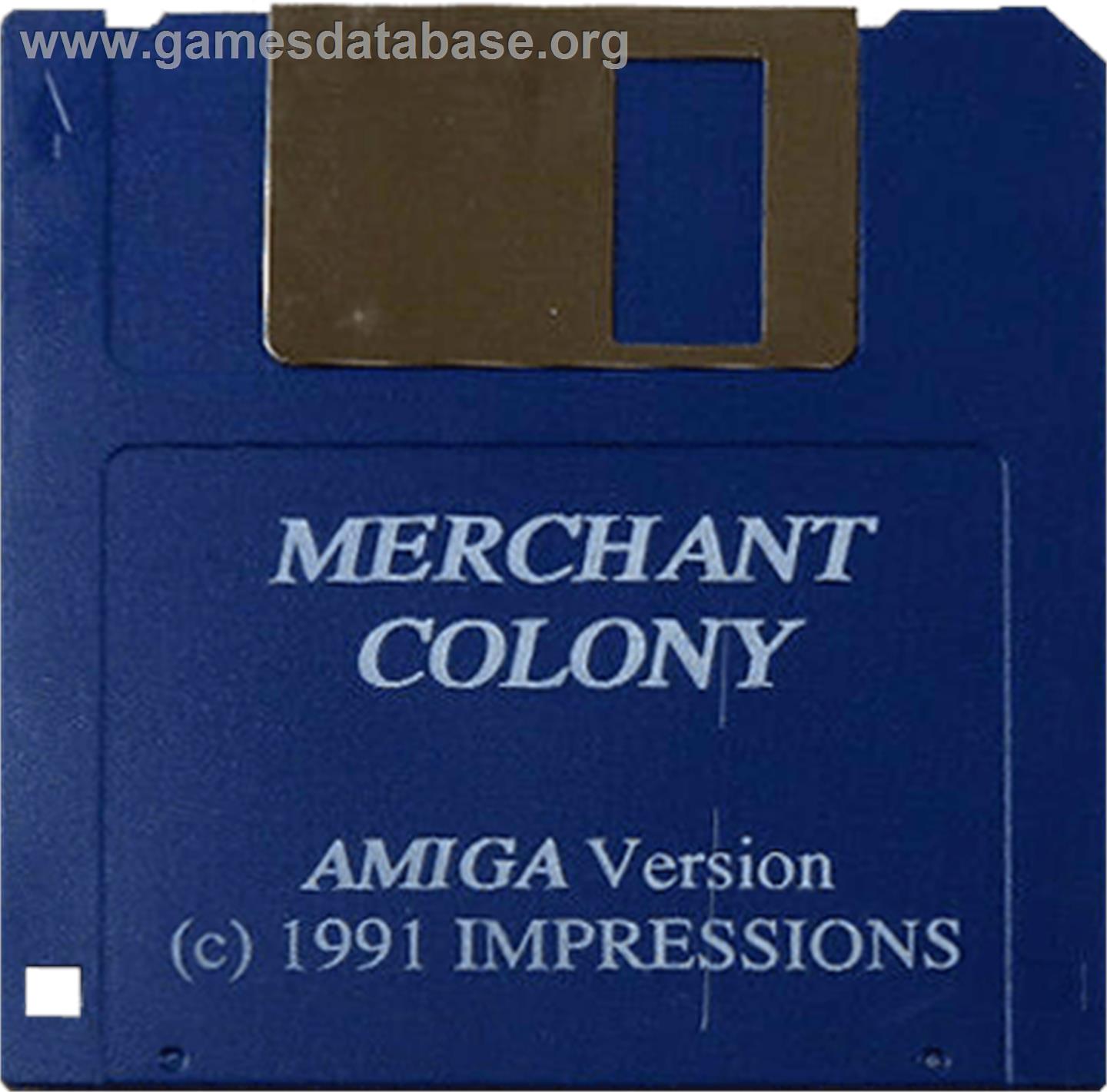Merchant Colony - Commodore Amiga - Artwork - Cartridge