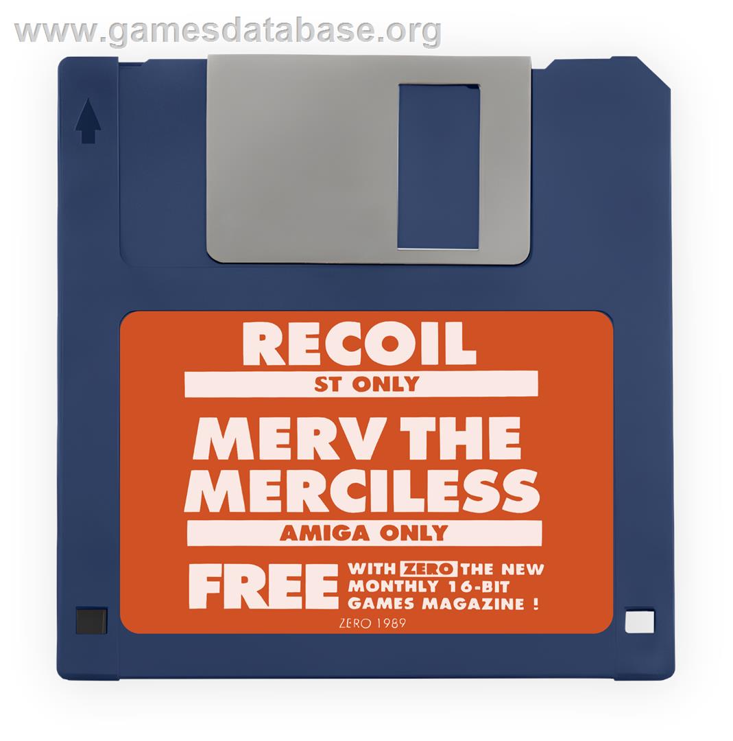 Merv The Merciless - Commodore Amiga - Artwork - Cartridge