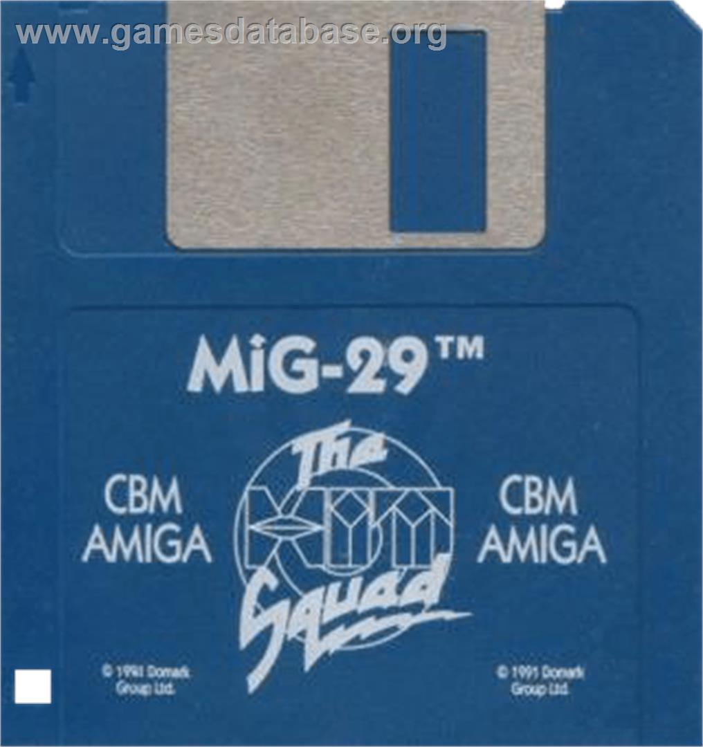 MiG-29 Fulcrum - Commodore Amiga - Artwork - Cartridge