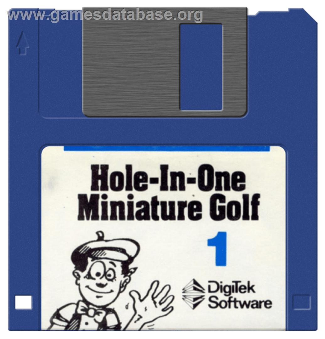 Mini Golf - Commodore Amiga - Artwork - Cartridge