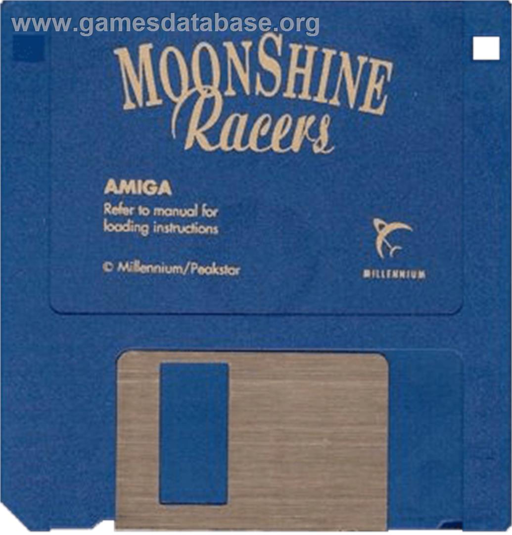 Moonshine Racers - Commodore Amiga - Artwork - Cartridge