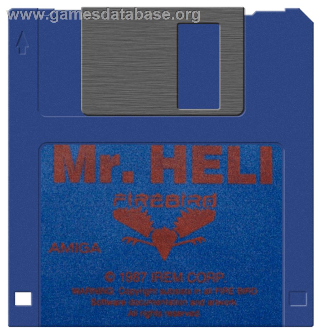 Mr. Heli - Commodore Amiga - Artwork - Cartridge