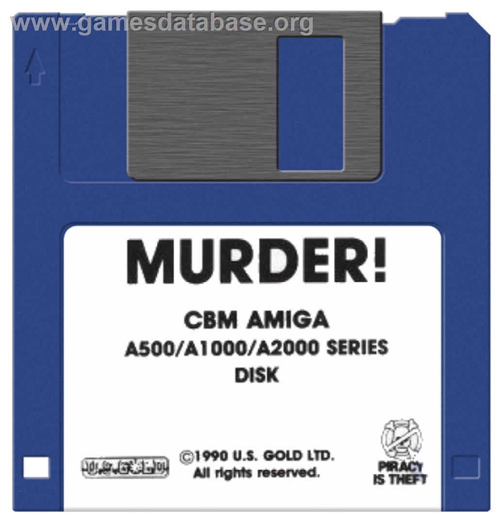 Murder! - Commodore Amiga - Artwork - Cartridge