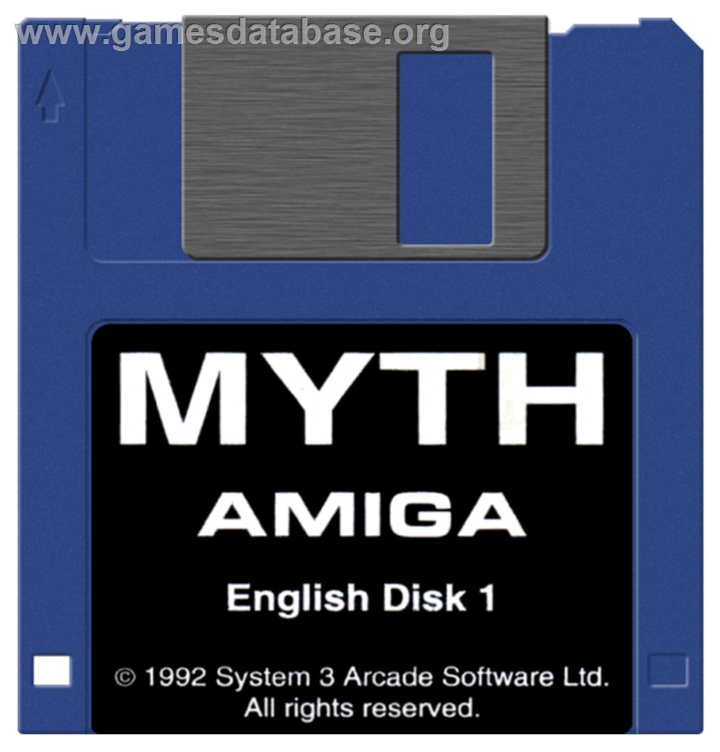 Myth - Commodore Amiga - Artwork - Cartridge