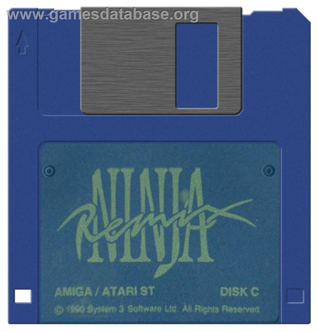 Ninja Remix - Commodore Amiga - Artwork - Cartridge