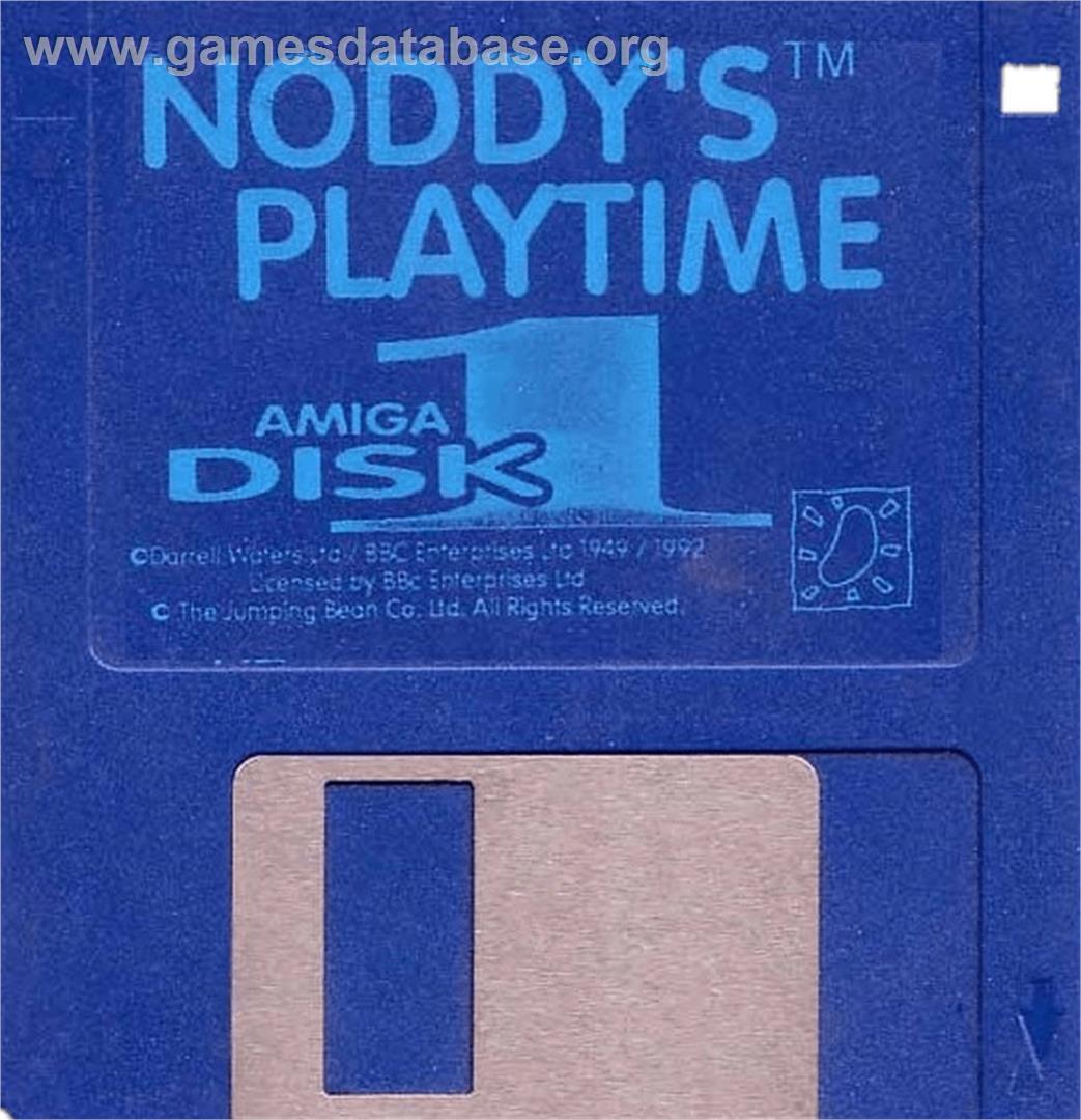 Noddy's Playtime - Commodore Amiga - Artwork - Cartridge
