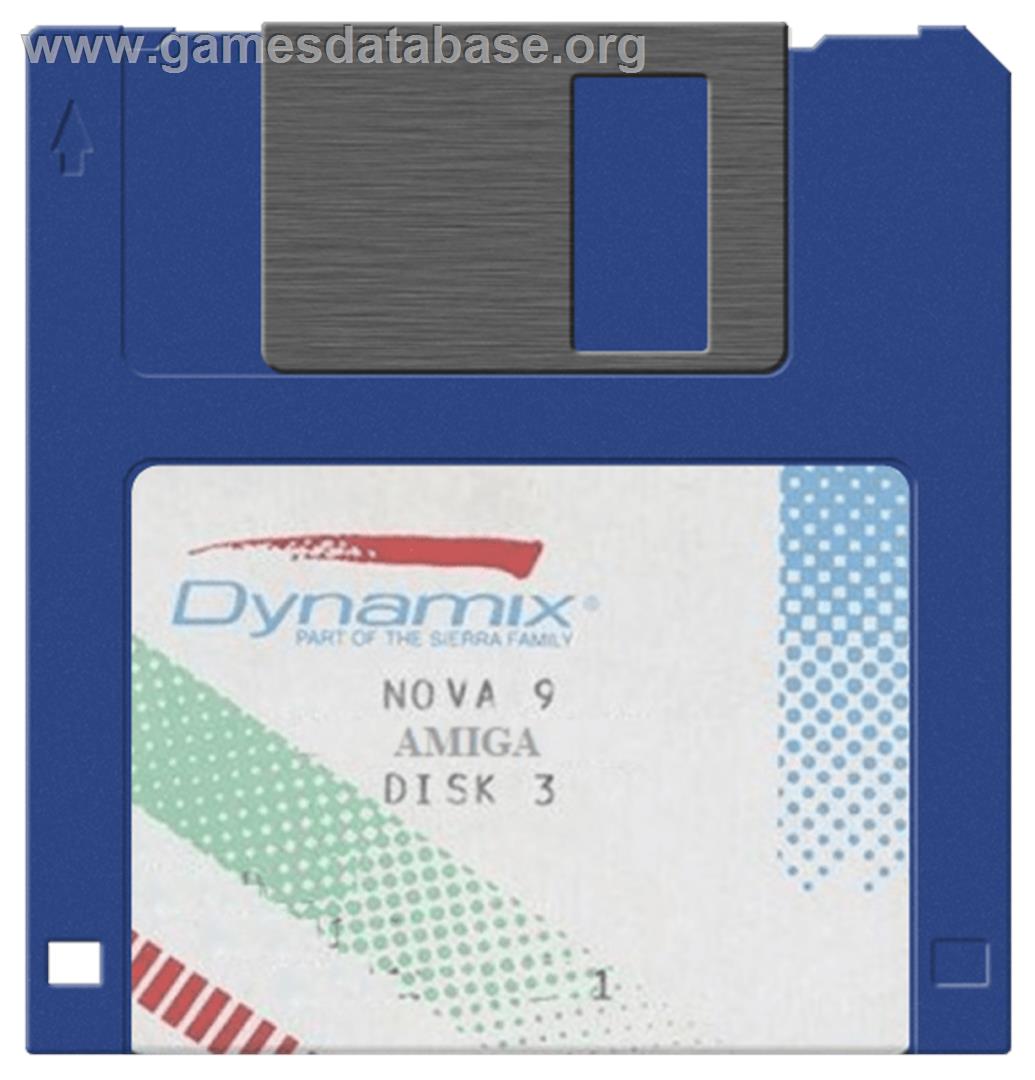 Nova 9 - The Return Of Gir Draxon - Commodore Amiga - Artwork - Cartridge