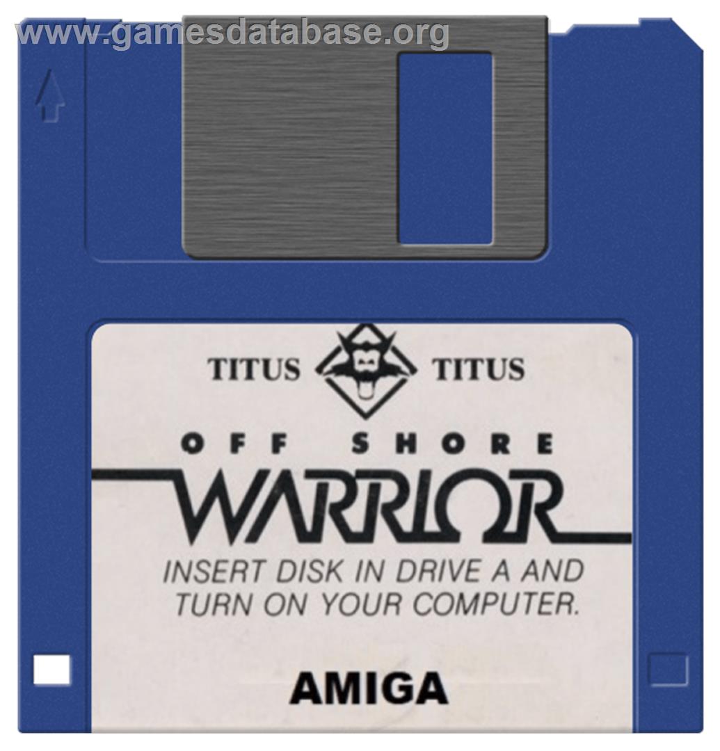 Off Shore Warrior - Commodore Amiga - Artwork - Cartridge