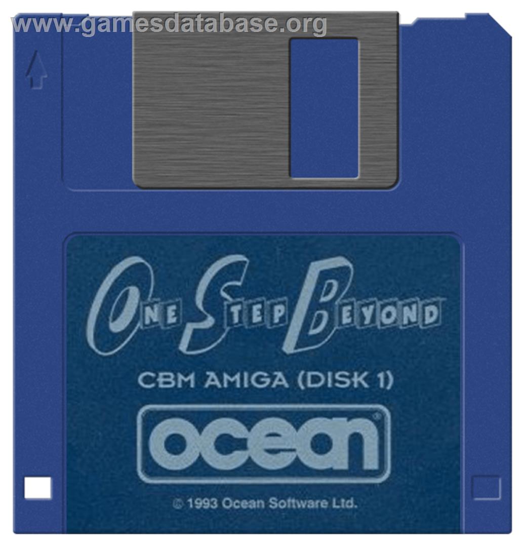 One Step Beyond - Commodore Amiga - Artwork - Cartridge