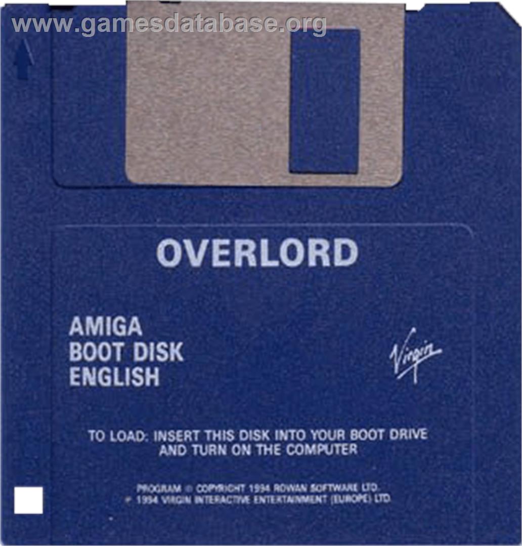 Overlord (1994) - Commodore Amiga - Artwork - Cartridge