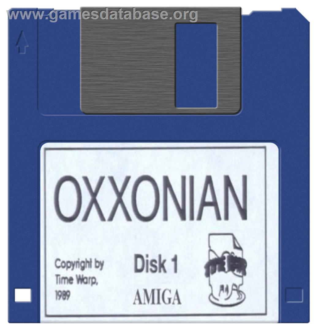 Oxxonian - Commodore Amiga - Artwork - Cartridge