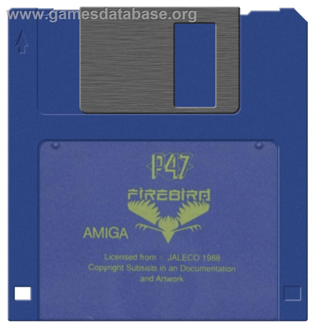 P47 Thunderbolt - Commodore Amiga - Artwork - Cartridge
