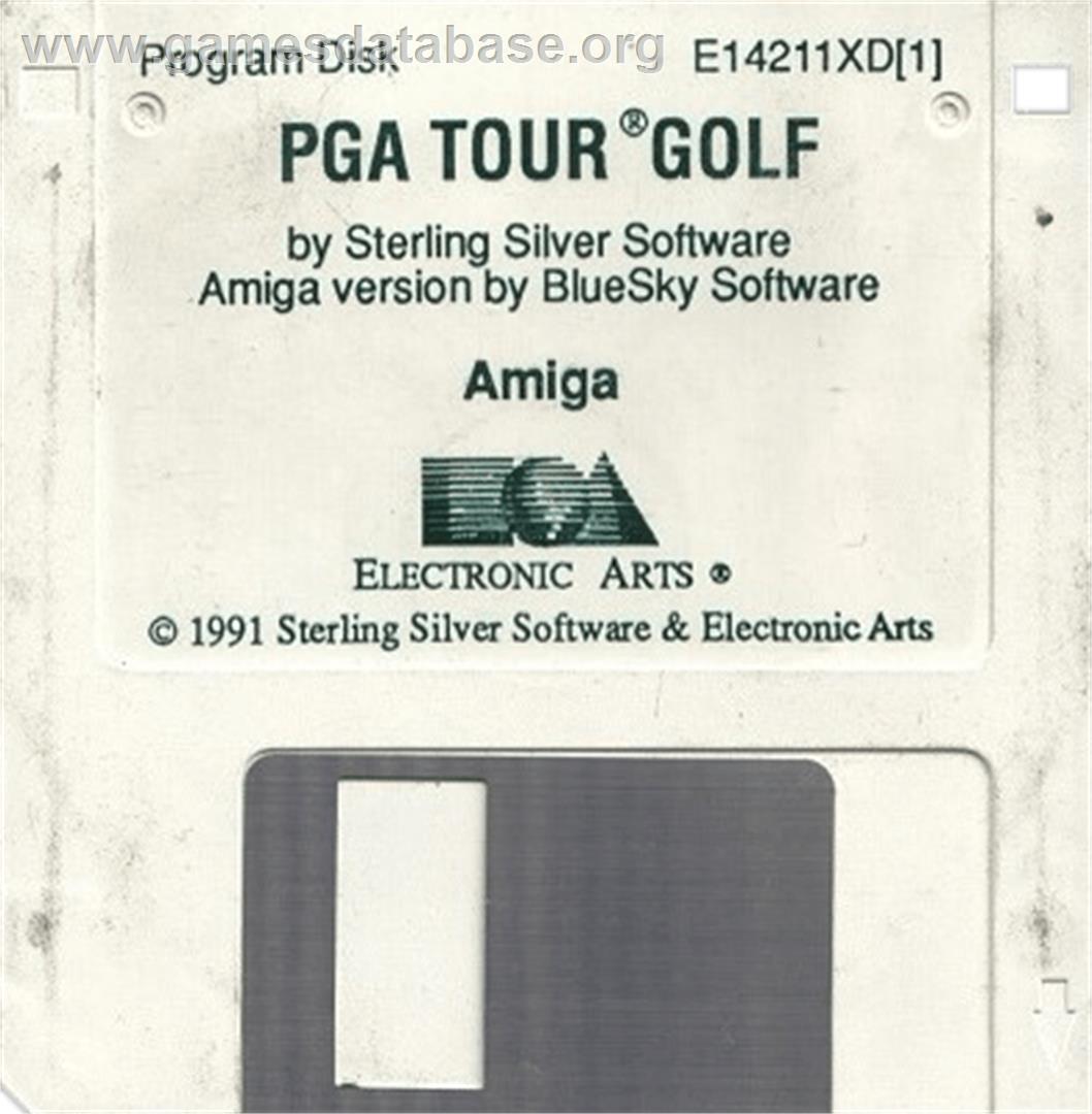 PGA Tour Golf - Commodore Amiga - Artwork - Cartridge