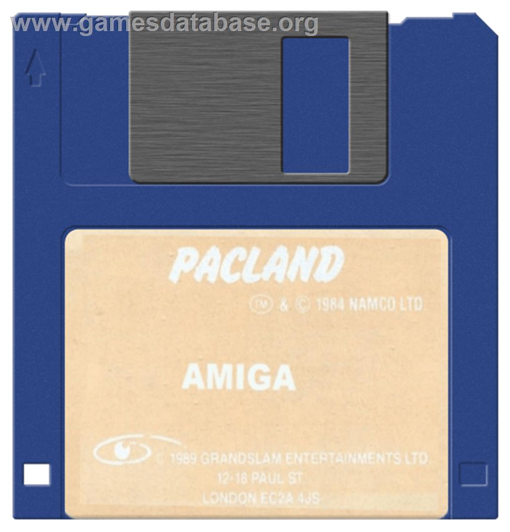 Pac-land - Commodore Amiga - Artwork - Cartridge