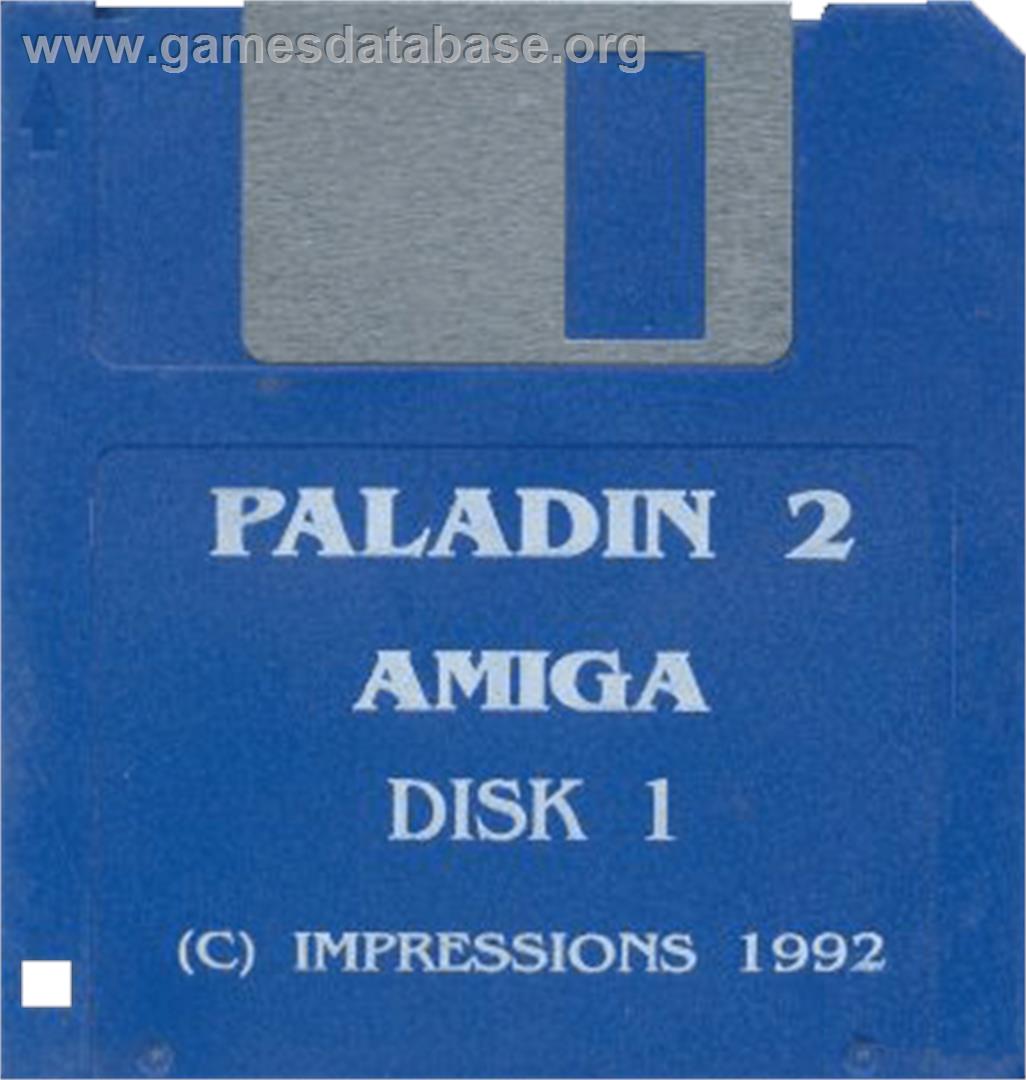 Paladin 2 - Commodore Amiga - Artwork - Cartridge
