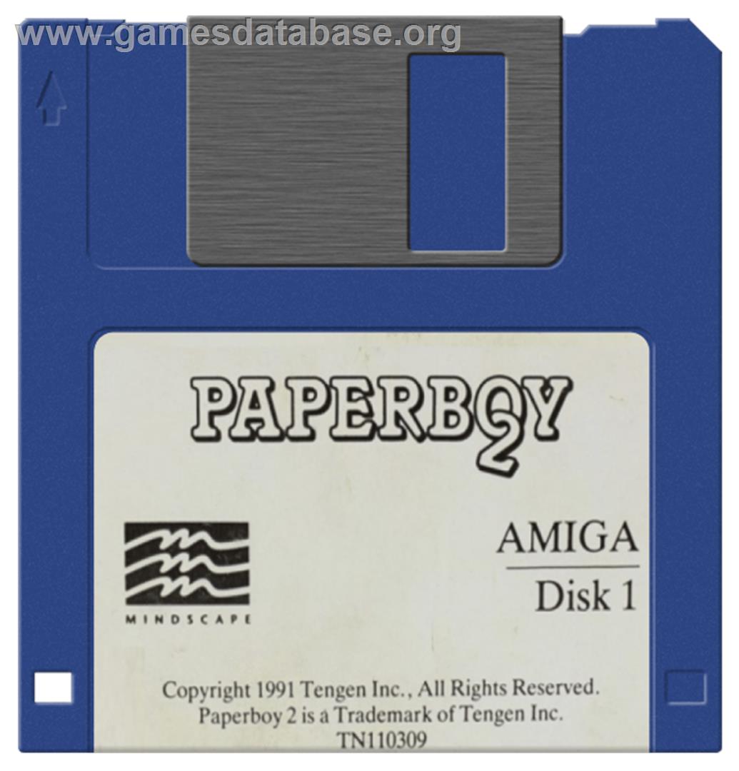 Paperboy 2 - Commodore Amiga - Artwork - Cartridge
