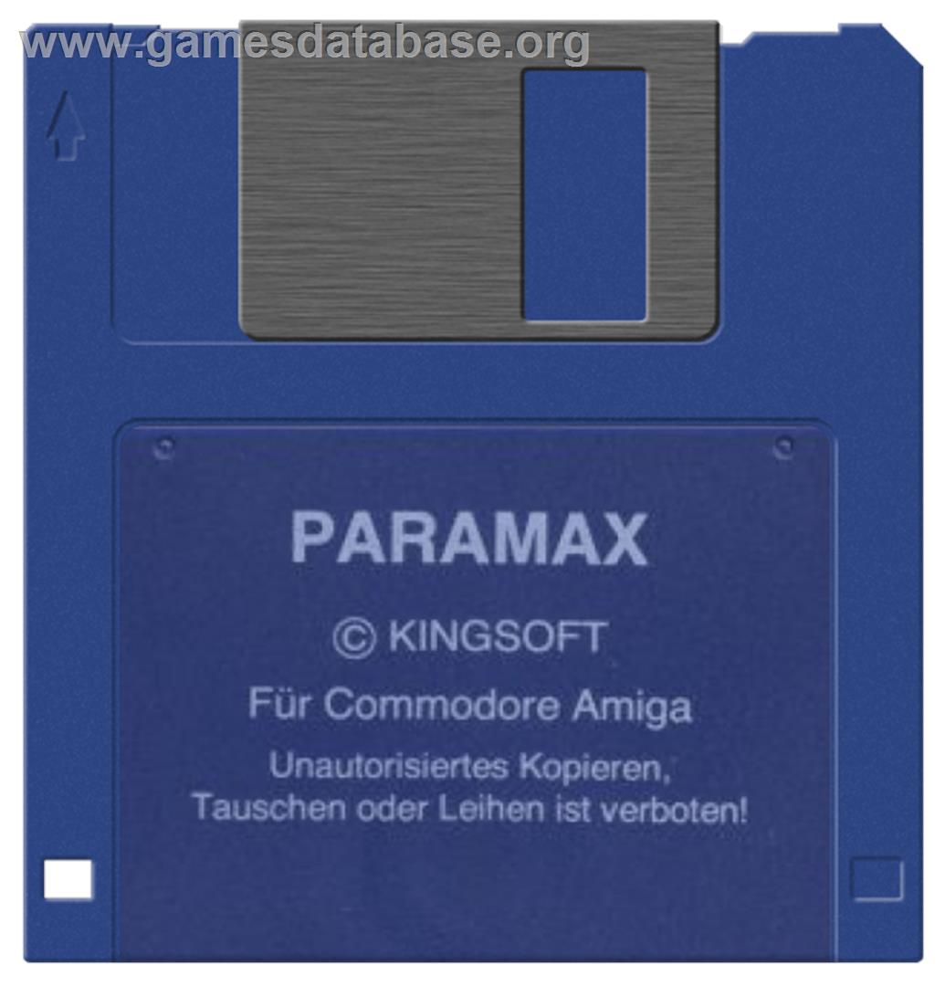 Paramax - Commodore Amiga - Artwork - Cartridge