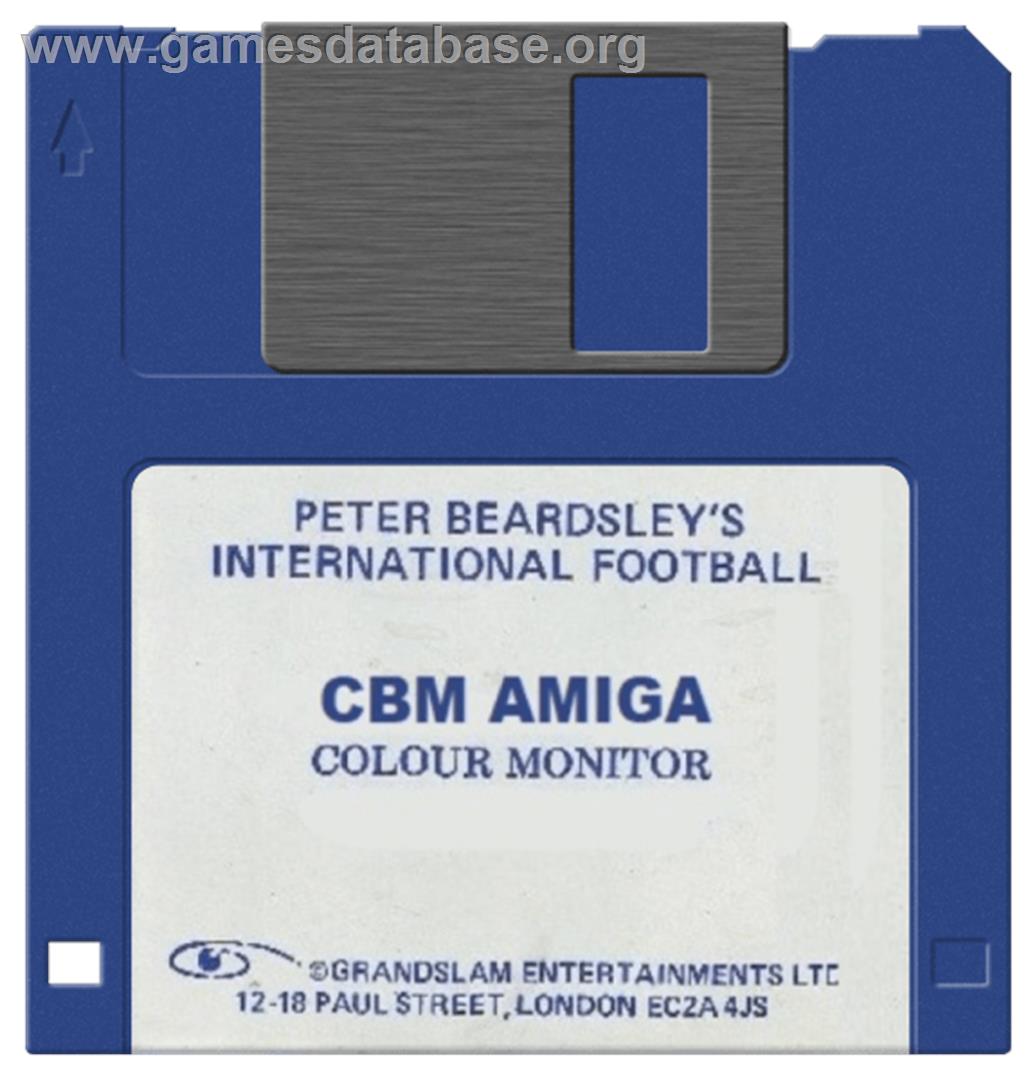 Peter Beardsley's International Football - Commodore Amiga - Artwork - Cartridge