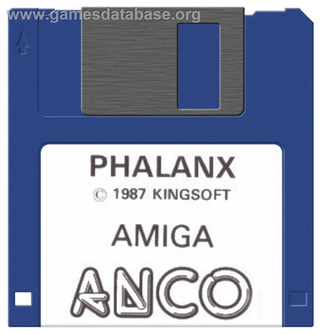 Phalanx - Commodore Amiga - Artwork - Cartridge