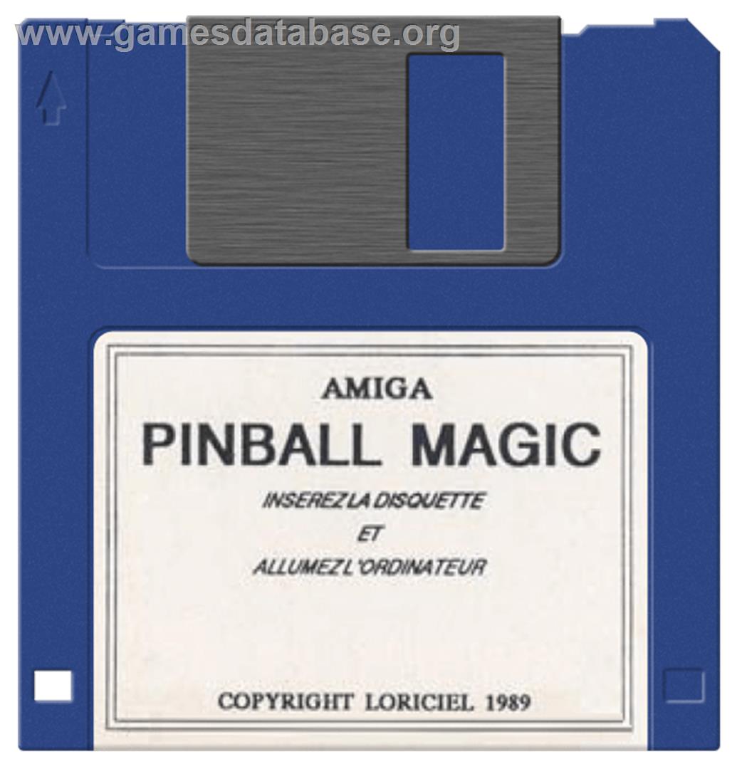Pinball Magic - Commodore Amiga - Artwork - Cartridge