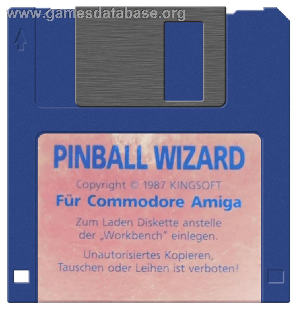 Pinball Wizard - Commodore Amiga - Artwork - Cartridge
