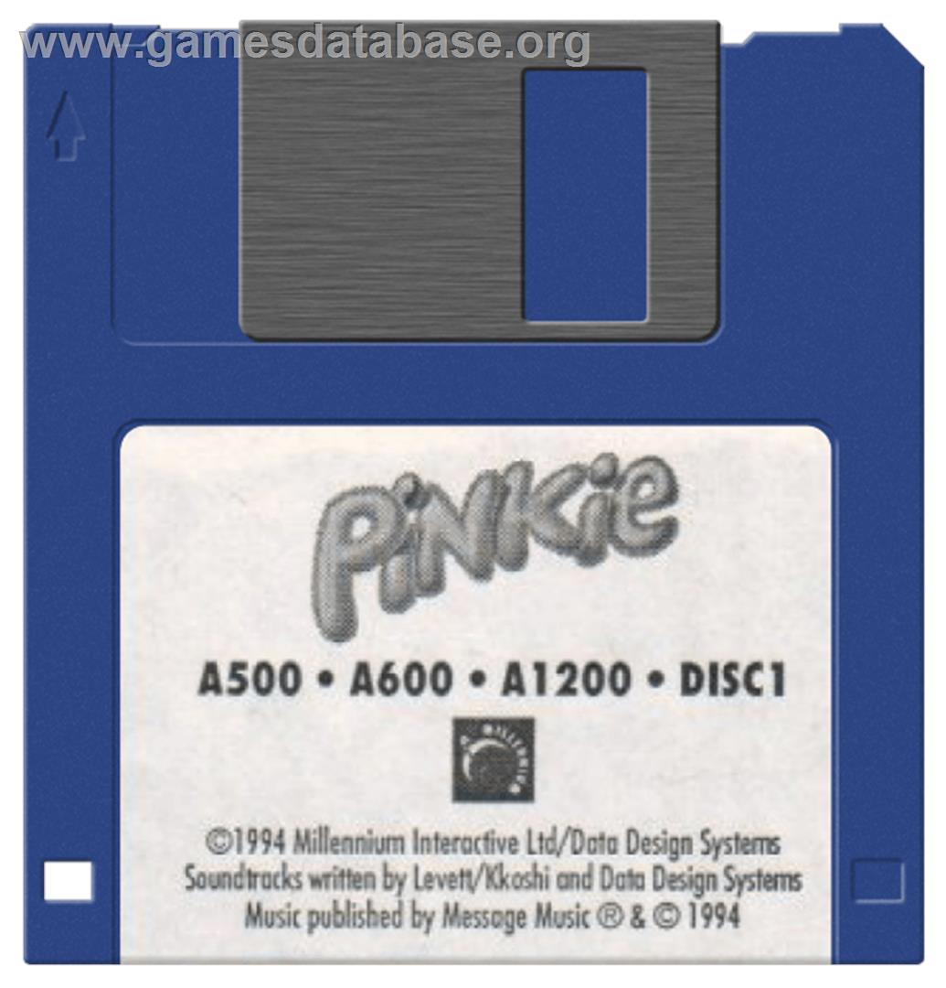 Pinkie - Commodore Amiga - Artwork - Cartridge