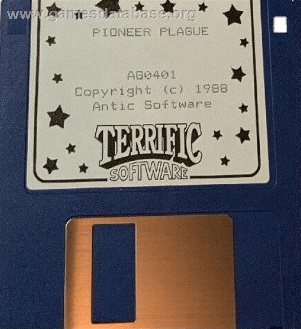 Pioneer Plague - Commodore Amiga - Artwork - Cartridge