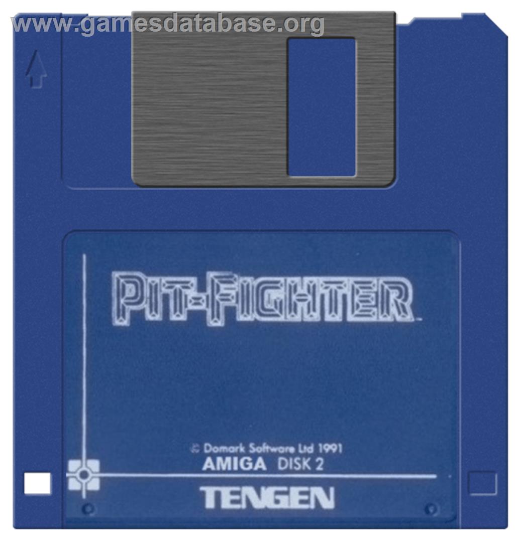 Pit Fighter - Commodore Amiga - Artwork - Cartridge