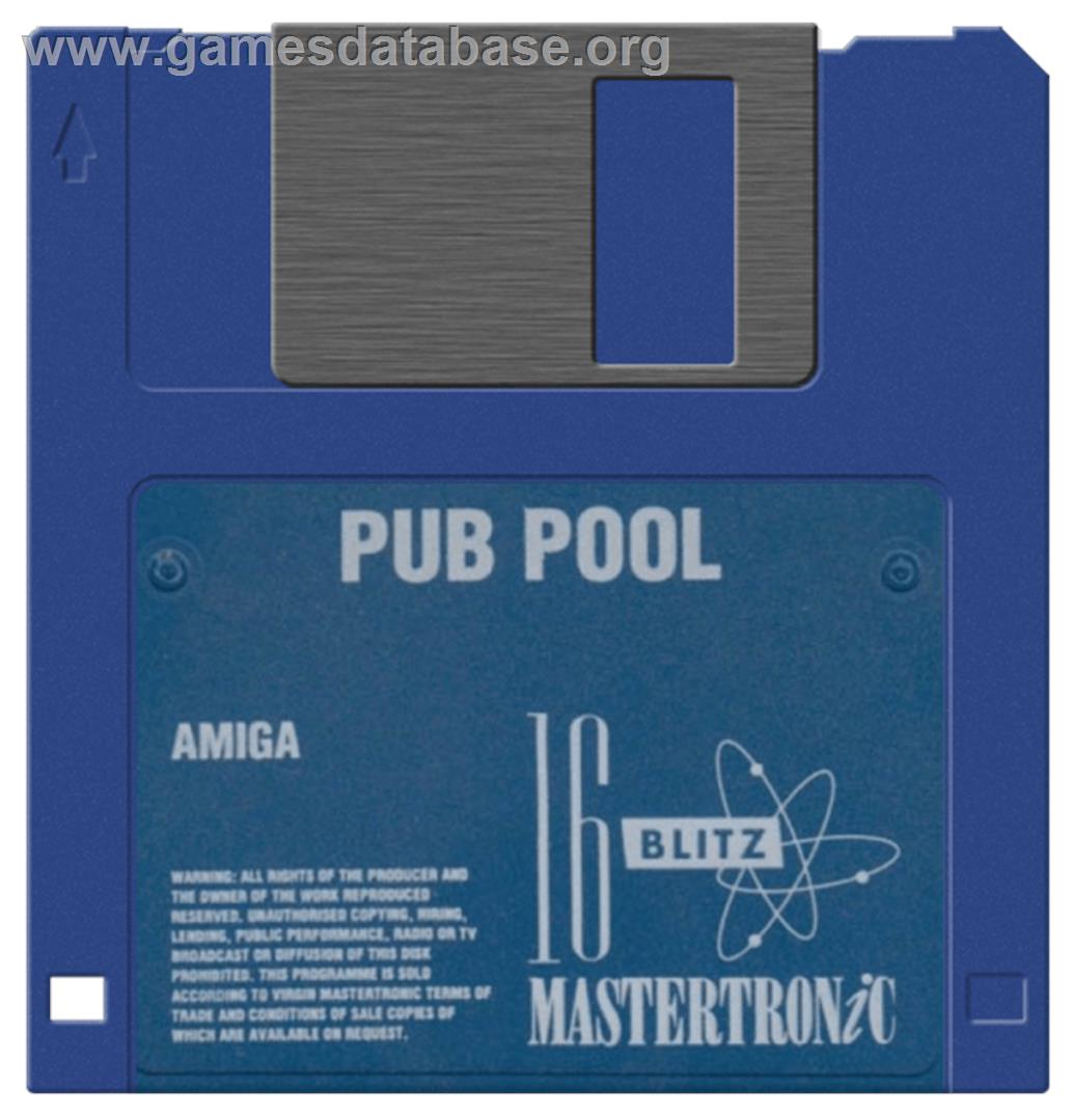 Pool - Commodore Amiga - Artwork - Cartridge