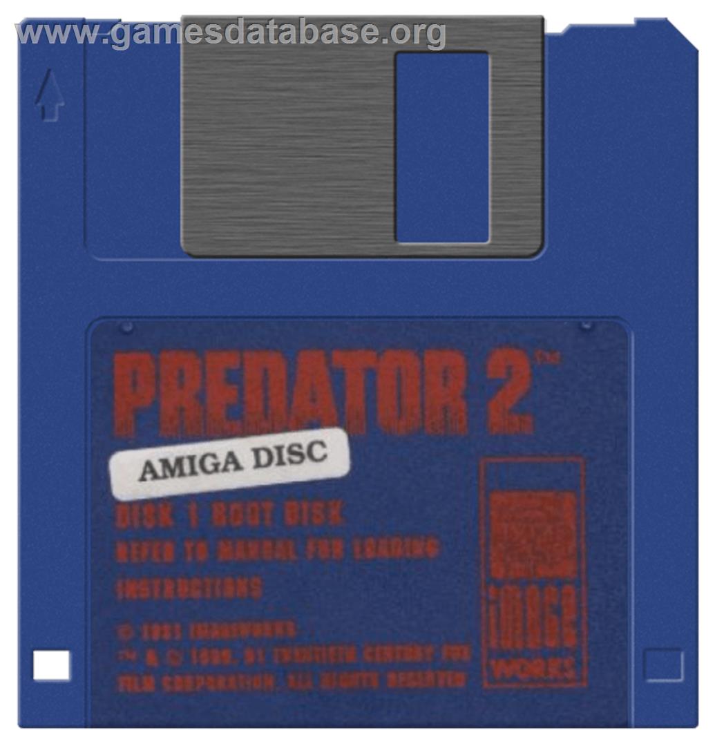 Predator 2 - Commodore Amiga - Artwork - Cartridge