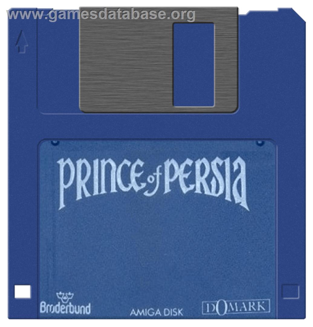 Prince of Persia - Commodore Amiga - Artwork - Cartridge