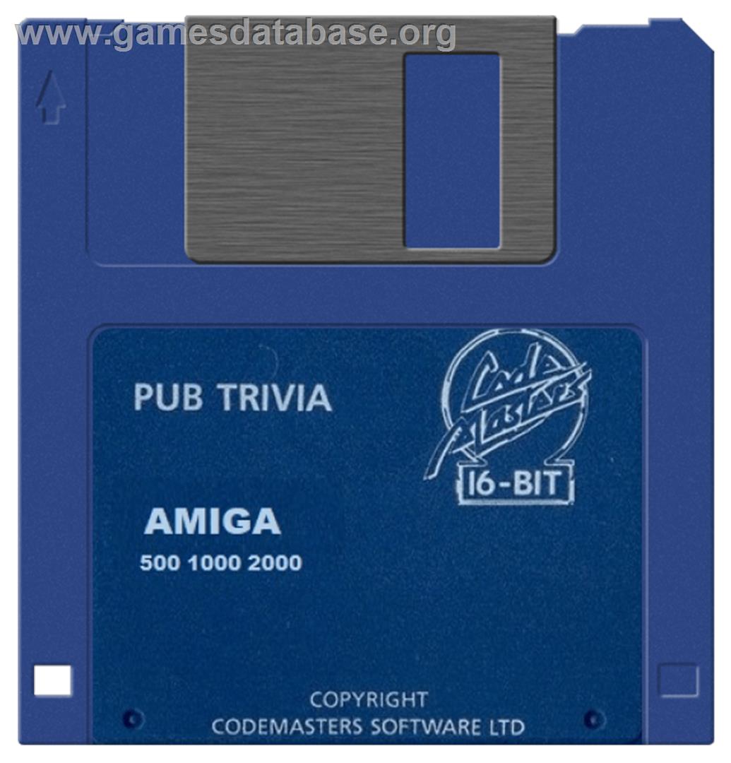 Pub Trivia Simulator - Commodore Amiga - Artwork - Cartridge