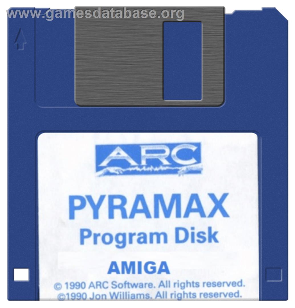 Pyramax - Commodore Amiga - Artwork - Cartridge