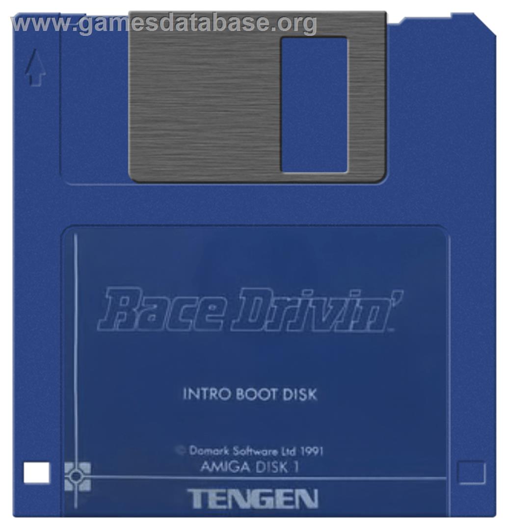 Race Drivin' - Commodore Amiga - Artwork - Cartridge